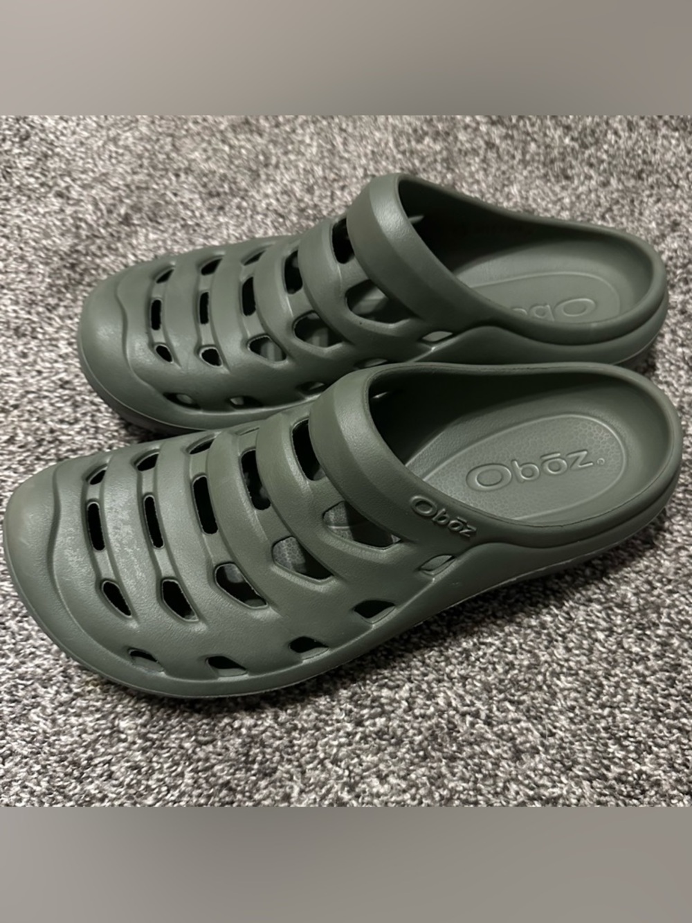 Oboz Unisex Evergreen Whakata Coast Slip-On Clog Men’s Size 9 - Women’s size 11